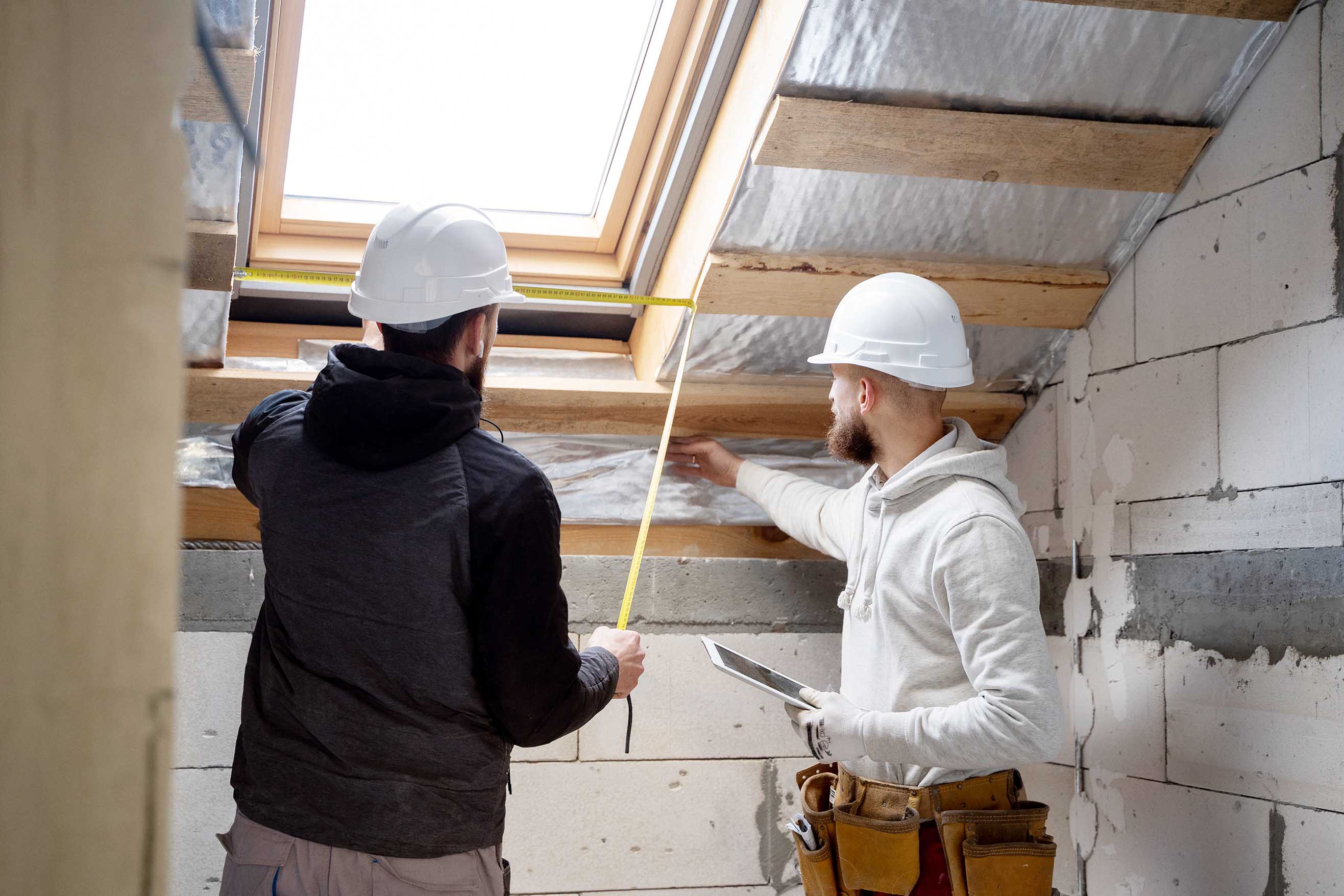 Dachfenstermontage